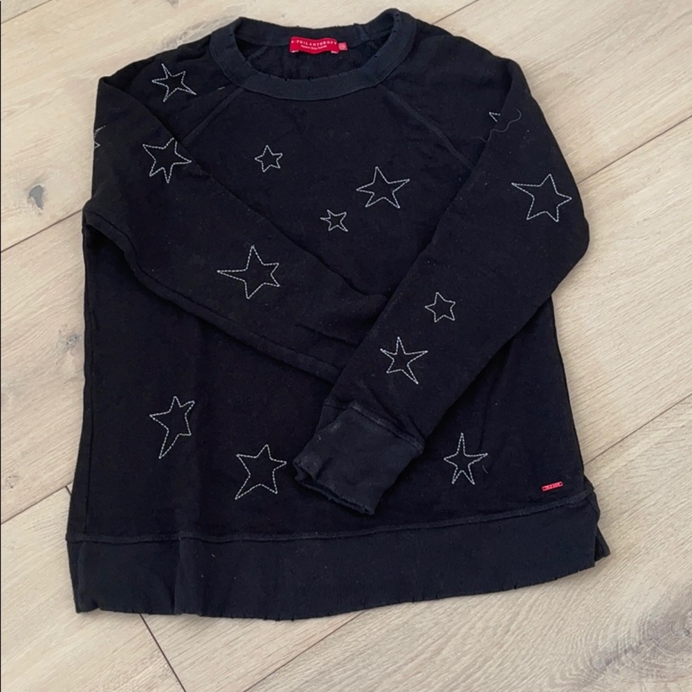 philanthropy crew neck black